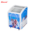 108L Sliding Glass Flat Door Chest Freezer